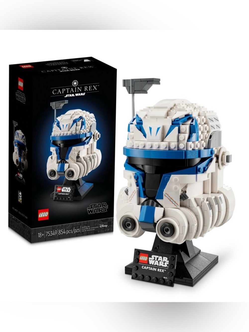 LEGO Star Wars Captain Rex Helmet The Clone Wars Set 75349 New In Box